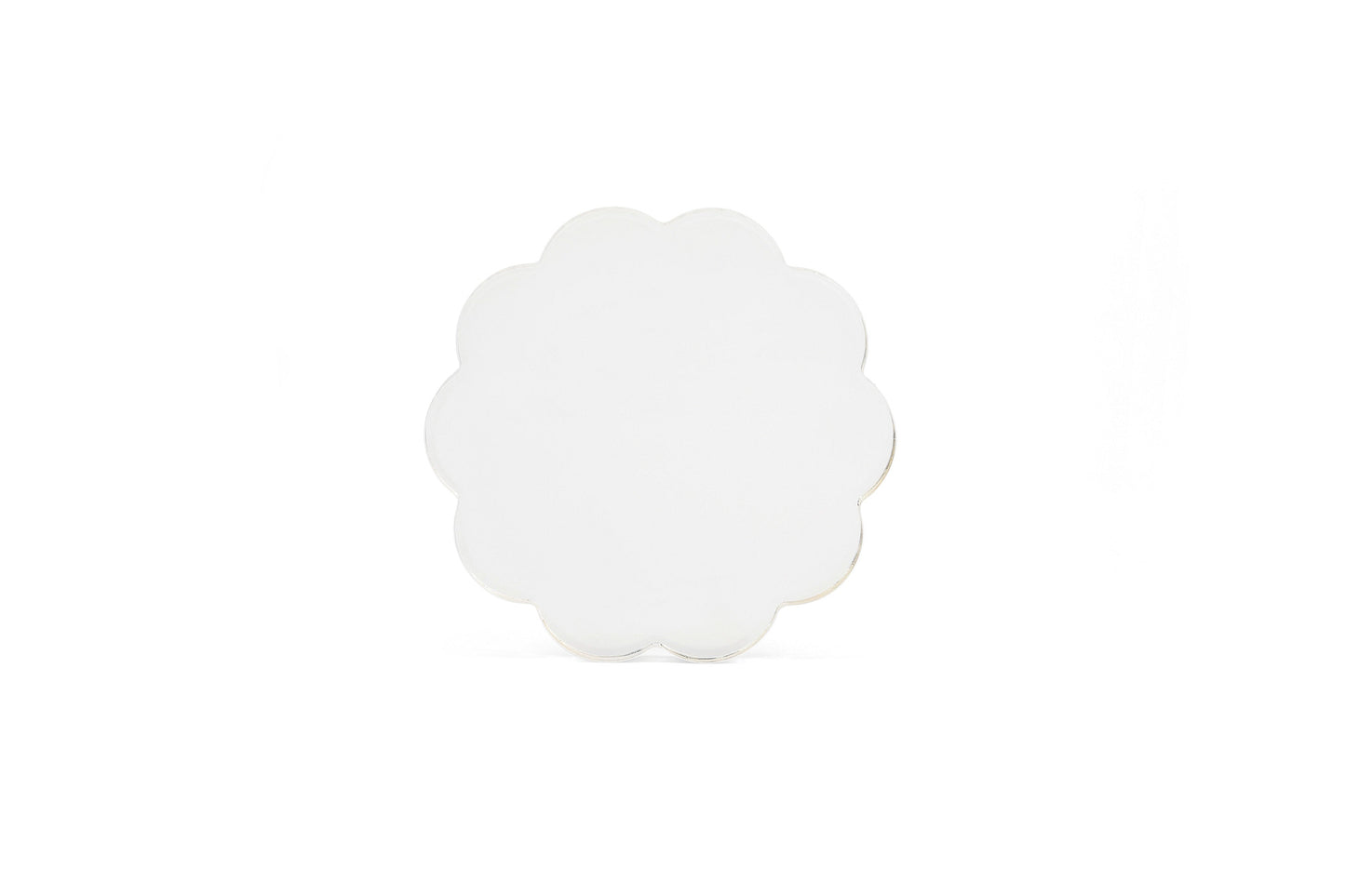 Scallop Coaster-CLEAR